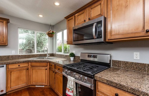 Meridian House | Upscale House with Fire Pit in NW Meridian
