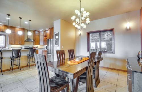 Laramie House | Upscale Laramie Home w/Hot Tub & Patio!