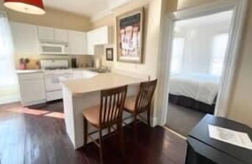 Michigan City Apartment | Upstairs Studio w/King Bed, Walking distance to Beach & shops!