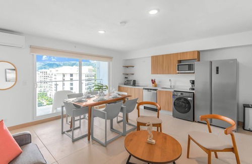 Barrio Santa Lucia Condo | Upstay: Modern 3BR Mountain View Condo—Jaco Beach