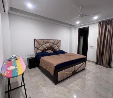 New Friends Colony Apartment | Urban 3bhk luxurious Apartment with Balcony relaxing vibe