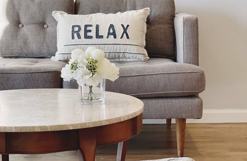 Golden Hill Condo | Urban Escape: Trendy 1-Bed Condo with Balcony