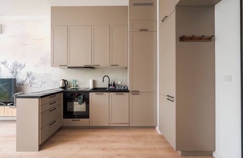 Warsaw Apartment | Ursynów Serenity Studio with Garden