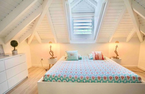 Oyster Pond House | V4 Magical view of the ocean and Saint Barth
