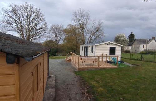 Javron les Chapelles Ski Chalet | Vacances a la campagne mobil home tout confort , chalet avec barbecue,