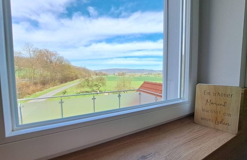 Oberweser Apartment | Vacation apartment Reinhardswald, shower, WC, 3 bedrooms - Holiday apartments in the guesthouse