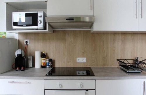 Bad Rothenfelde Apartment | Vacation apartment with balcony above the city center of Bad Rothenfelde