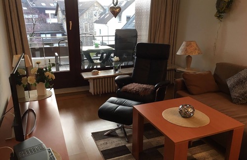 Bad Salzuflen Apartment | Vacation apartment directly at the spa gardens with swimming pool, sauna and restaurant in the house.