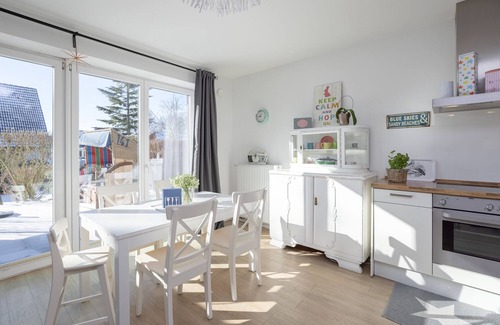 Scharbeutz Apartment | Vacation apartment 1 with terrace in the Fischerhuus in Scharbeutz