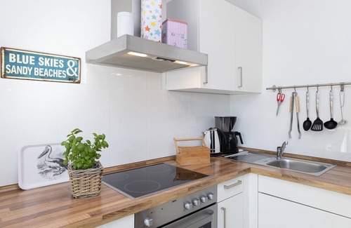 Scharbeutz Apartment | Vacation apartment 1 with terrace in the Fischerhuus in Scharbeutz