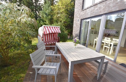 Scharbeutz Apartment | Vacation apartment 1 with terrace in the Fischerhuus in Scharbeutz