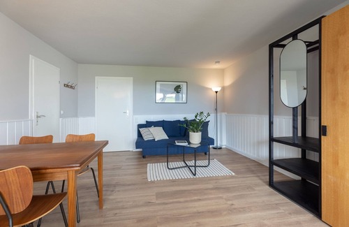 Rettin Apartment | Vacation apartment 8 with terrace in the Strandkoje apartment house in Rettin
