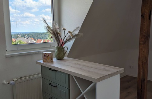 Meissen Apartment | Vacation apartment "Alte Bäckerei" on the outskirts of Meißen with a view over the city