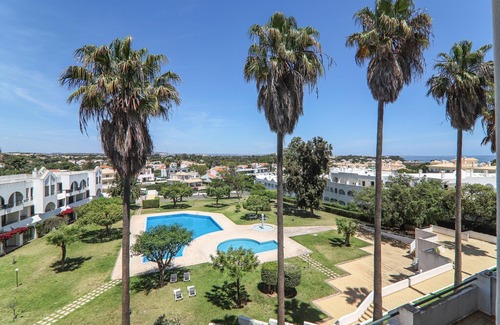 Santa Eulalia Apartment | Vacation Apartment "Apartamentos Ninho das Gaivotas 505" with Pool, Wi-Fi, A/C, Balcony & Garden; Parking Available