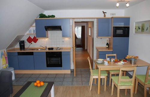 Werdum Apartment | Vacation apartment Gästegarten Apartment 4B/4 Nordseemöve - Am Gästegarten