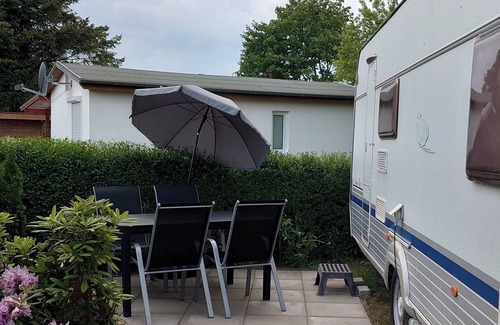 Loissin House | Vacation apartment in caravan 1st row on the beach