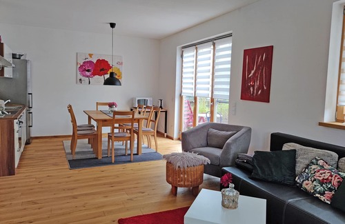 Soechtenau Apartment | Vacation apartment Krottenmühl am Simssee, 55 sqm, first floor, 1 separate bedroom