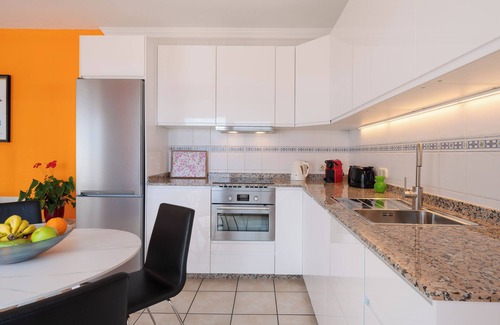 Tias Apartment | Vacation Apartment “La Vega de Lanzarote 4” with Sea View, Pool & Wi-Fi