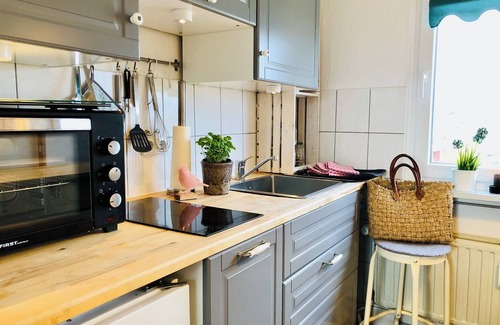 Westerholz Apartment | Vacation apartment Nordlicht | sea view balcony and Nordic charm for up to 2 people