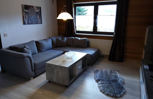 Arrach Apartment | Vacation Apartment "Oehlenschlaeger Nr. 53 EG" with Mountain View, Terrace and Garden