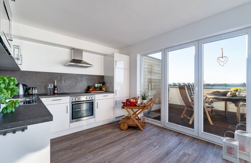 Olpenitz Apartment | Vacation apartment "Schleiblick" directly on the water, between the Schlei and the Baltic Sea