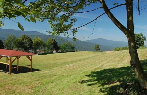 Lam Apartment | Vacation apartment with a panoramic view, modern, by a golf course, wellness