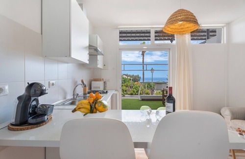 Armenime Apartment | Vacation 'Beautiful Sea View and Pool Finca 2' with Shared Pool, Private Terrace and Wi-Fi
