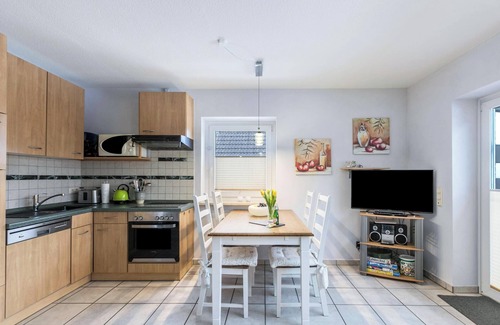 Friedrichskoog-Spitze House | Vacation Home “Kikki” near the Dyke with Wi-Fi, Terrace & Garden; Parking Available, Pets Allowed