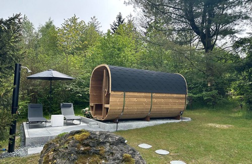 Lichtenberg House | Vacation home Auszeit in Lichtenberg am See with fireplace, sauna - comfortable