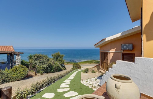 Arbus House | Vacation Home "Casa de S Arca 3" with Spectacular Sea View, A/C, Garden, Terrace & Barbecue