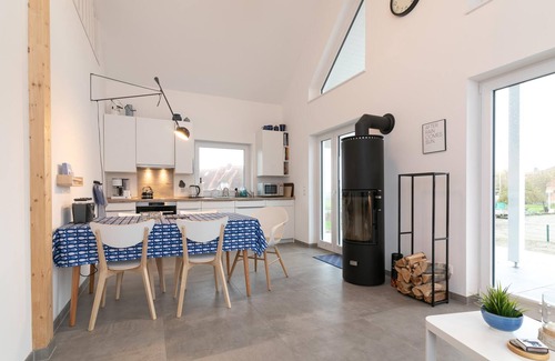 Rettin House | Vacation home Elkhus with its own sauna at Hauptstraße 38 in Rettin