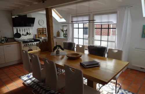 Kreitlapperei Condo | Vacation home first floor: Huus an't Koornfeld, near Norden/Norddeich, East Frisia