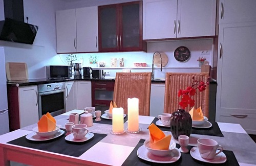 Apeldorn Apartment | Vacation home "Jonagold" Meppen Single storey Carport Terrace Free WiFi 2 bedrooms