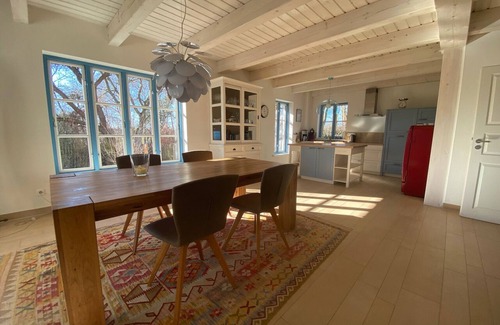 Rosenhagen House | Vacation home " Seegarten " at the Baltic Sea, wellness bath, fireplace, free WLAN -SEASIDE-