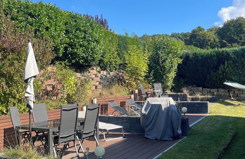 Bad Eilsen House | Vacation home with fenced garden & terrace in Bad Eilsen - dogs welcome