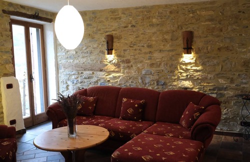Costa House | Vacation home with panoramic view, open fireplace in an absolute quiet location