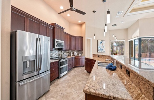 Pelican Villa | Vacation Home with Heated Pool 3 Bedrooms, 2 Bath