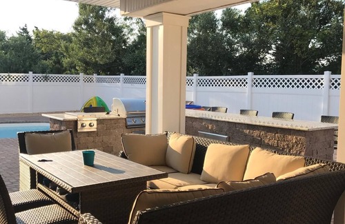 Loveladies House | Vacation Oasis in LBI Brand New: 6 Bedrooms and heated pool short walk to beach