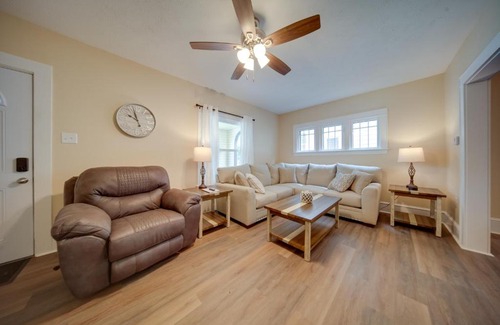 Ashtabula Apartment | Vacation Rental with Porch and Views of Lake Erie!