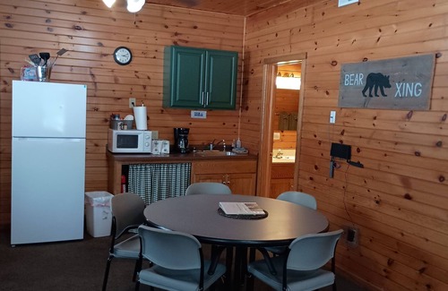 Washburn Cabin | Valhalla View Cabins Trail Side 2-bedroom North of Washburn with WiFi, AC