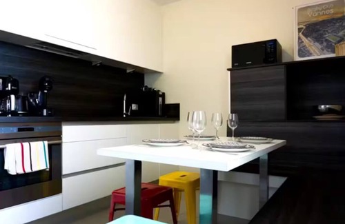 Vannes Apartment | Vannes port 4pers view + parking