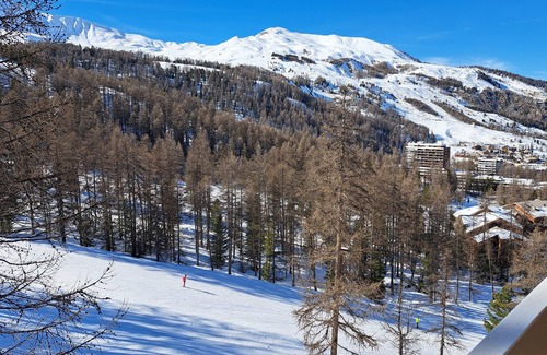 Les Claux Apartment | Vars les Claux Appartement sur les Pistes, 4 Couchages