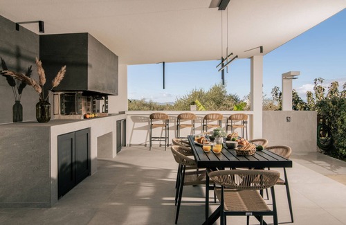 Planos Villa | Vatia Villas - Villa 2, Two Bedroom Side sea View Villa with Private Pool