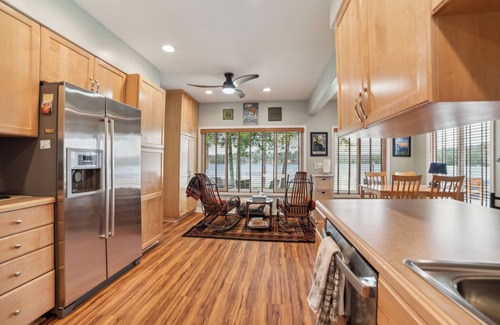 Curtis Township House | Vaughn Lake Escape:Endless Days on the Water – Swim, Boat & Relax!