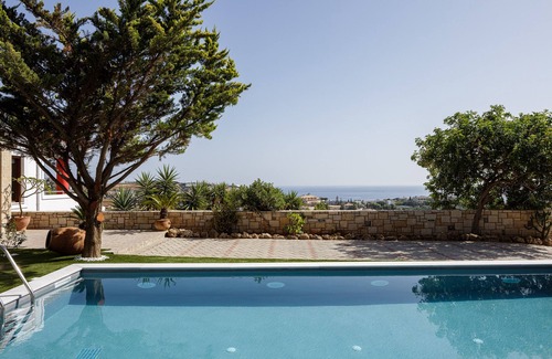 Agia Pelagia Villa | Veranda Sea View Villa, a Serene Sanctuary within walking distance to the beach