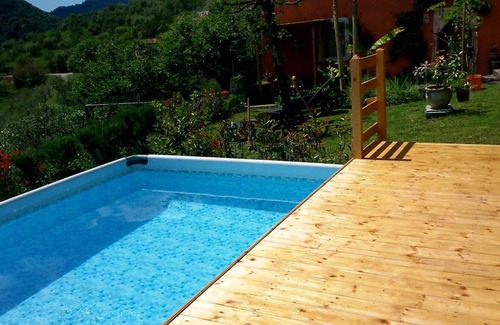 Gignano di Brancoli Villa | Very private villa, pool, 12 km to Lucca, walk to restaurant, amazing views