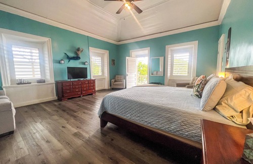 Frederiksted Southeast Hotel | VERY Spacious 3rd floor unit with gorgeous ocean view and wrap around porch