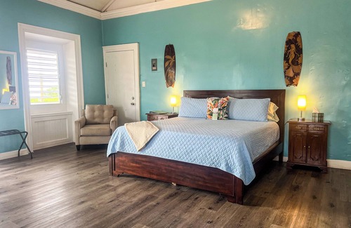 Frederiksted Southeast Hotel | VERY Spacious 3rd floor unit with gorgeous ocean view and wrap around porch
