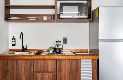 Santa Maria la Ribera Apartment | VH | Cálido depa Sta Ma la Ribera 1 BR + gym | 132