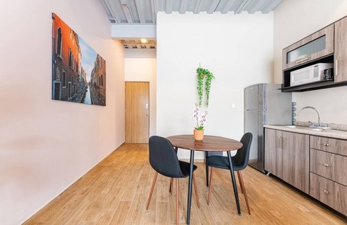 Zona Rosa Apartment | VH | Comfy loft | rooftop and wifi en Roma Nte | 304